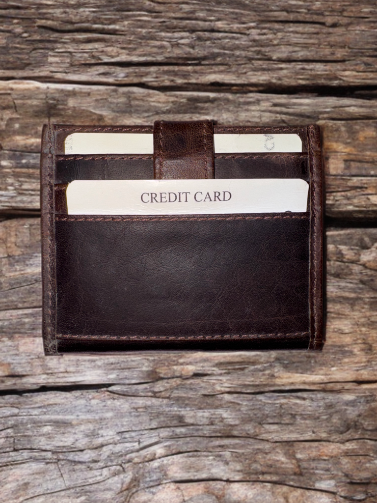 Double Card Holder Made by Genuine leather