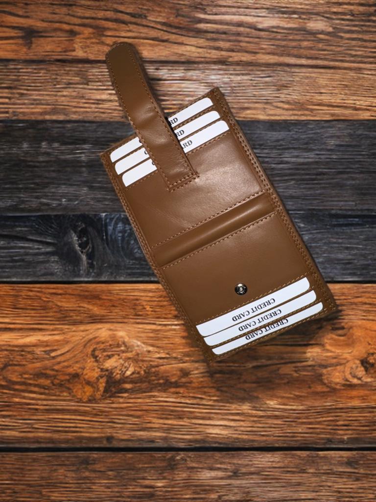 Double Card Holder Made by Genuine leather