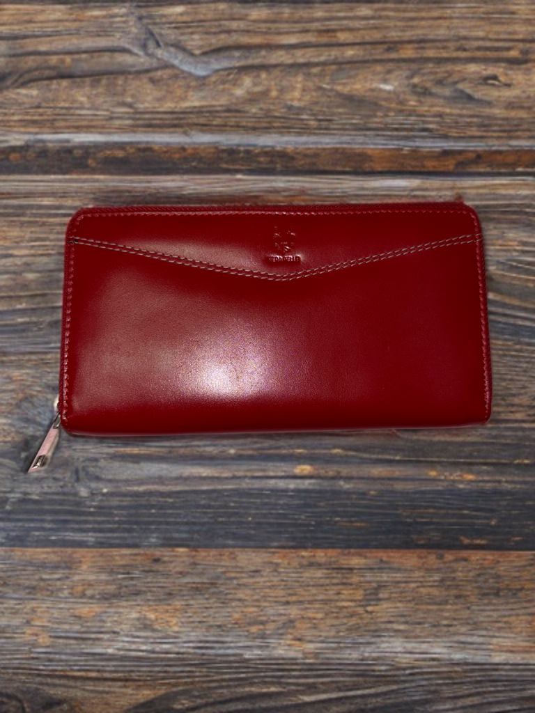 Ladies clutch aesthetic design made of genuine premium leather