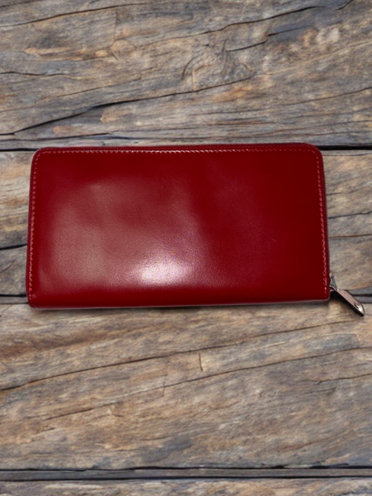 Ladies clutch aesthetic design made of genuine premium leather