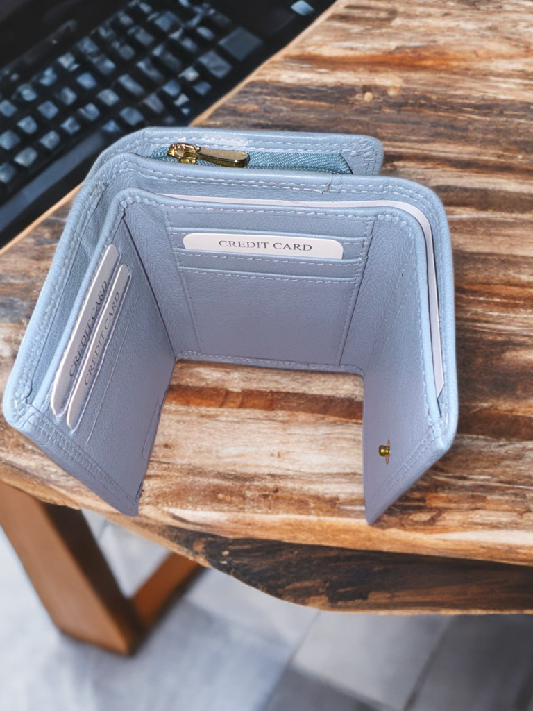 Large ladies wallet made of Genuine leather